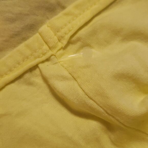 Bp Nordstrom Womens Washed Crop Swing Tank Top Yellow Size 3X NWOT - Picture 5 of 5